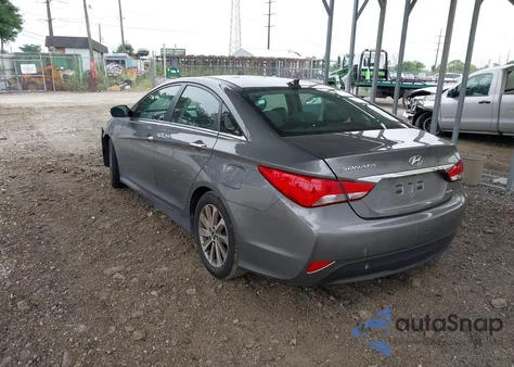 2014 Hyundai Sonata Limited z USA, uszkodzony, nr VIN 5NPEC4AC5EH874464